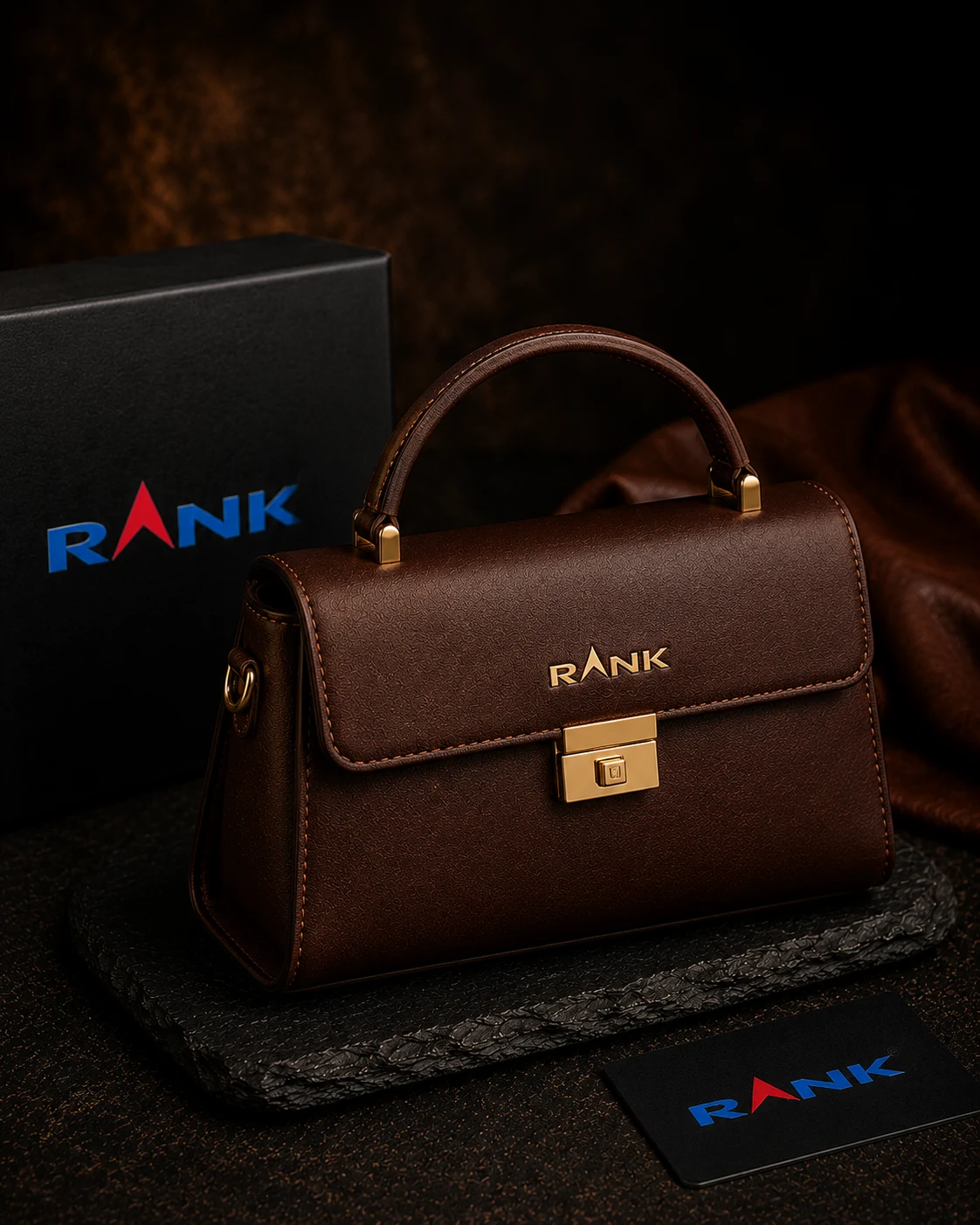 Premium ladies leather bags by RANK